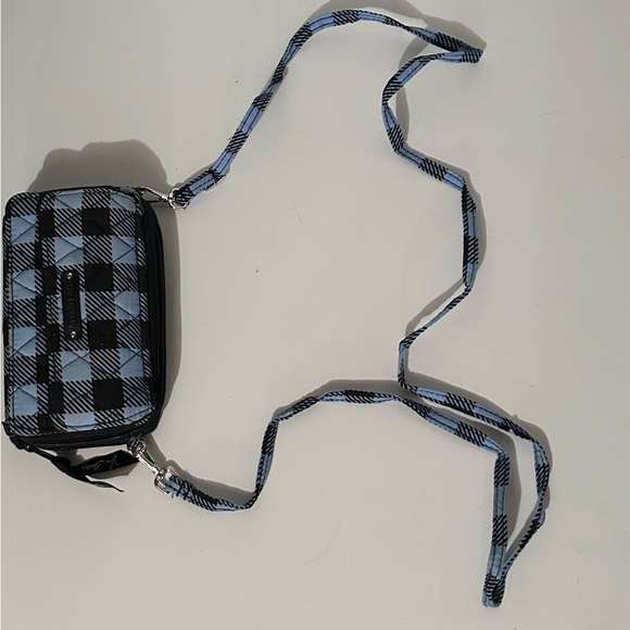 Vera Bradley Buffalo Plaid Wrislet/Crossbody Bag - Picture 6 of 6